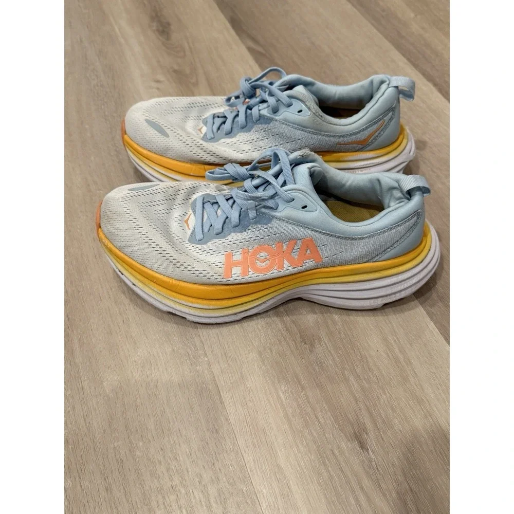 Hoka One One HOKA Bondi 8 Summer Song Running Shoes Air Max Cushion Pastel